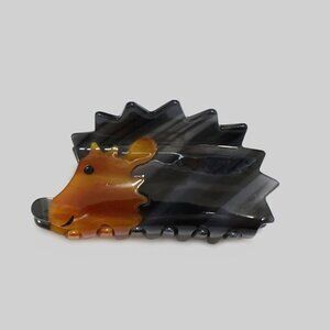 HEDGEHOG JAW CLIP!! SUPER CUTE!!